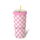 To-Go Buddy | Pink Checkered